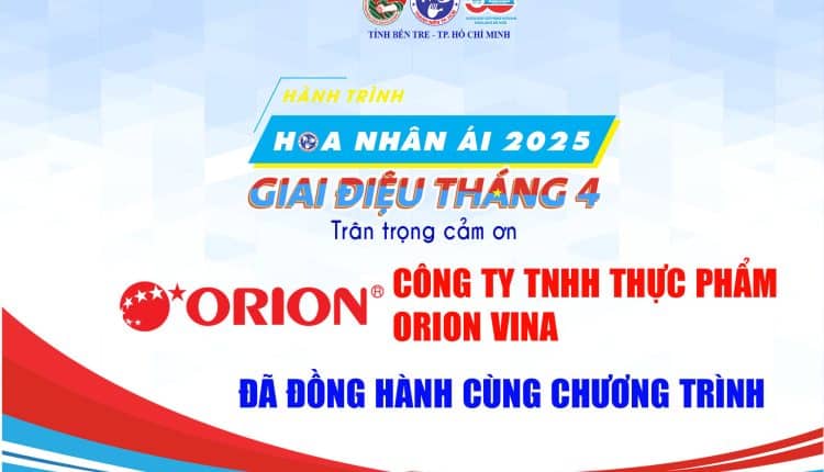 Cam on – ORION VINA